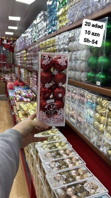 Xalçalar: Yolka oyuncağı 20 ədəd 10 azn Diqqət Çatdırılma bir gün ərzində — 1