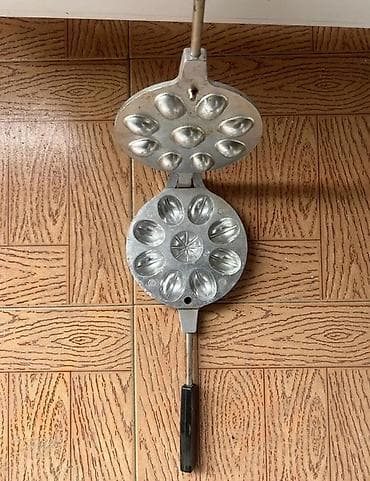 Şirniyyət qəlibləri, rəng - Gümüşü, Metal, Fiqur — 1