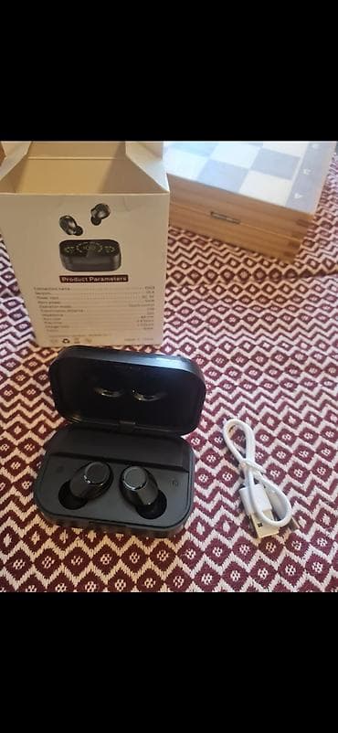 YENIDIR.Tam simsiz qulaqlıq dəsti – şarj qutusu və USB şarj kabeli at lalafo.az YENIDIR.Tam simsiz qulaqlıq dəsti – şarj qutusu və USB şarj kabeli