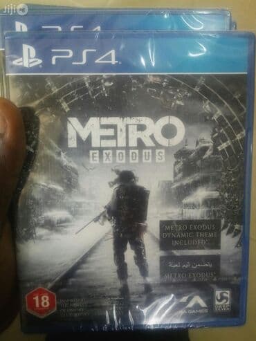 PlayStation 4 metro exodus oyun diski