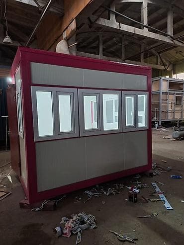 Modul konteyner-boks (nəzarət/post, kassir otağı, ofis və s.) - Ölçü — 2