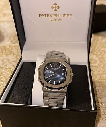 elektron saat: Qol saatı, Patek Phillipe, rəng - Göy — 1