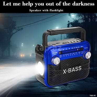 radio detal: Bluetooth portativ radio – Friendty RX-125BTA (X-BASS) Həm elektriklə — 5