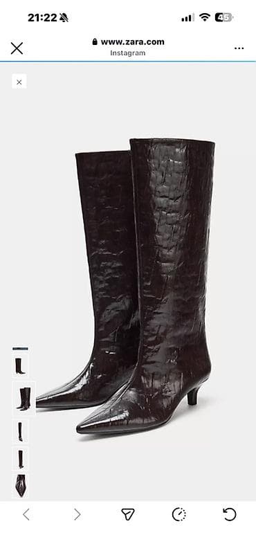 Çəkmə, Zara, Ölçü: 36, Yeni