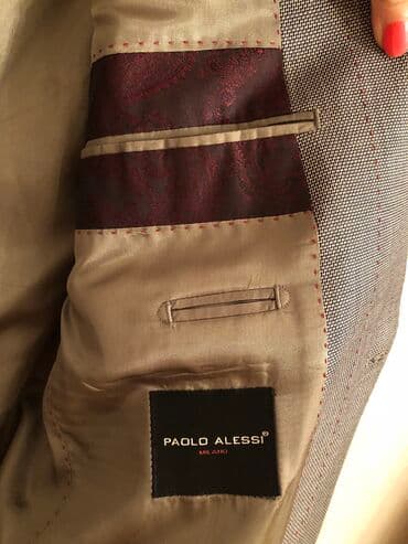 kişi ucun klassik qara kostyum: Kostum 52 razmer — 3