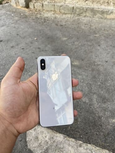 iphone x sumqayıt: IPhone X, Gümüşü, Face ID — 2