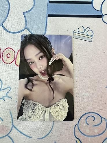 mini top: Məhsul: BLACKPINK “DEADLINE” orginal jennie fotokart - Seriya — 1
