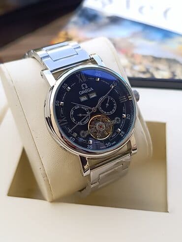 gumus bilerzikler: Yeni, Qol saatı, Omega, rəng - Gümüşü — 4