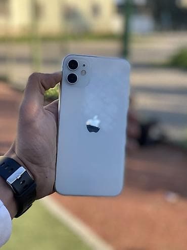 ses ucaldici: IPhone 11, 64 GB, Ağ, Face ID — 2