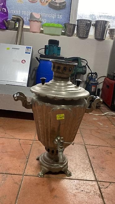 koz ve komur arasindaki ferq: Məhsul: Köhnə tip metal samovarlar (bir neçə model və ölçü) — 4