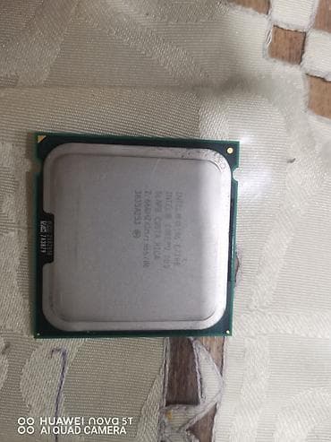 kompyuter hissələri: Intel Core 2 Duo E7300 prosessor Texniki xüsusiyyətlər: - Model — 1