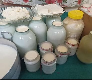 inək sudu: Süd-1.20 . qatıq 1.30. Şəmkir Qaryağdı.Təbriz küçəsi. Təbii kənd süd — 2