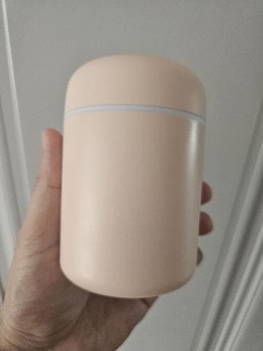 uşaq cantalar: H2O mini hava nəmləndirici - Kompakt, silindrik dizayn; pastel bej — 2