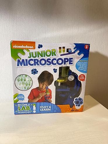 mikroskop: 🔬 Nickelodeon Uşaq Mikroskopu Nickelodeon-un bu mikroskopu ilə elm — 1