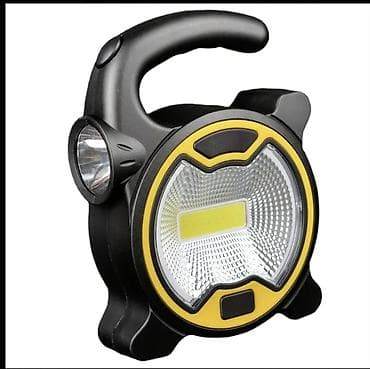 Digər işıqlandırma: Portativ LED fənər – COB proyektor + yan fokuslu işıq Xüsusiyyətlər — 1