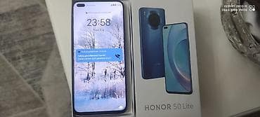 honor 10 lite: Honor 50 Lite, 128 GB, rəng - Qara, İki sim kartlı — 3