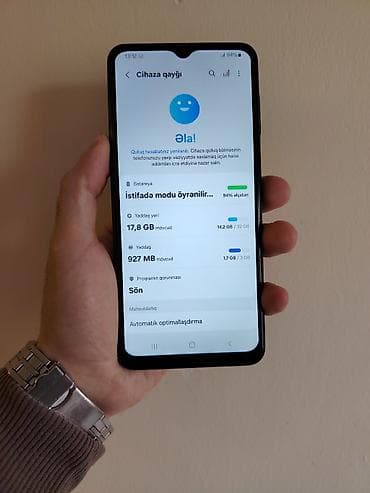 uz qrxan: Samsung Galaxy A04s, 32 GB, rəng - Boz, Barmaq izi, İki sim kartlı, Face ID — 3