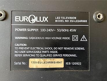 ev kinoteatri satilir: Eurolux tv Sadedi 61 sm 24 duymdu Icine smart kart gedir Tam islekdi — 3