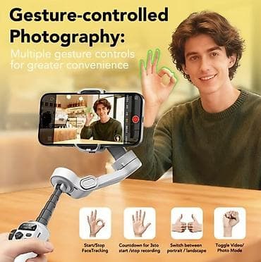 huawei nova 13: Smartfonlar üçün əl stabilizatoru (gimbal) – (Uzanan tutacağı ilə — 2