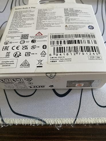Yeni Simsiz (Bluetooth) Qulaqcıqlar, Xiaomi, rəng - Qara — 3