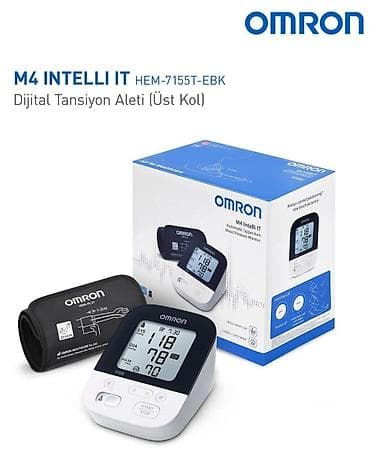 tibb xalat: Omron M4 Intelli IT (HEM-7155T-EBK) – Üst qol üçün rəqəmsal təzyiq — 1