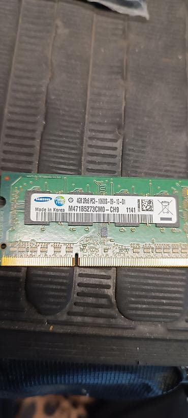 komputer işləri: Samsung laptop RAM modulları - Növlər: SO-DIMM - Tutum: 4 GB və 2 GB — 1