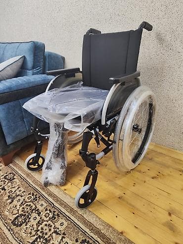 tibbi mehsullar: Mexaniki əlil arabası - Yüngül və möhkəm metal karkas - Böyük arxa — 1