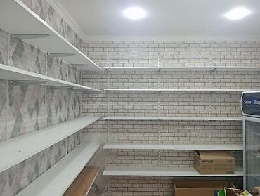 Divar tipli mağaza rəfləri – modul sistem - Material: metal rels və — 1