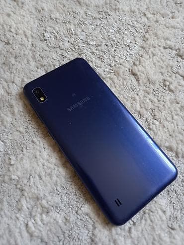 samsung tab e: Samsung Galaxy A10, 32 GB, rəng - Mavi, İki sim kartlı — 4