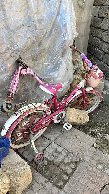 rama velo: Uşaq velosipedi – qızlar üçün, çəhrayı rəngdə Xüsusiyyətlər: - — 1