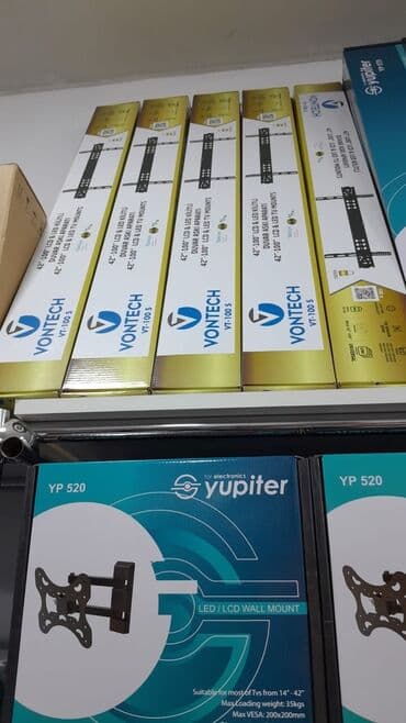 retro televizor: ,Yupiter,VONTECH VT-100S modeli televizor divar kronşteyni, 42-90 — 1