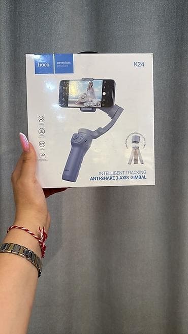 Hoco K24 – ağıllı izləmə funksiyalı, 3 oxlu anti-shake smartfon