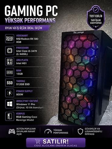iphone x silver: Gaming PC – Yüksək performans, oyun və iş üçün ideal seçim Texniki — 1