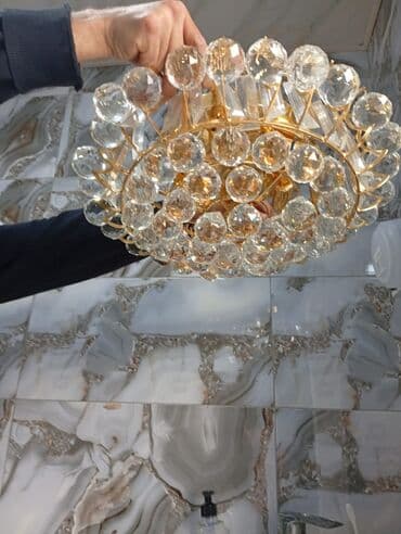 Fiqurlar: Çılçıraq, 8 lampa, Xrustal — 2