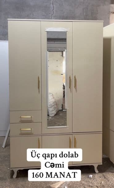 qapilar qiymeti: Yeni, Açılan, 3 qapılı Künc dolab, Şifonyer, Türkiyə — 1