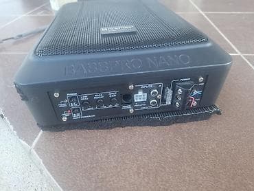 JBL BassPro Nano – avtomobil üçün aktiv subwoofer Xüsusiyyətlər: -
