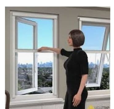 Plastik pəncərələr üçün setkalarin sifarişi Siyirmə setkalar qapı üçün