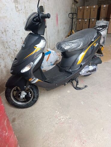 Мопеды, скутеры: Skyberg skuter0.49 Kub 45 km Saat surət Butun sənəldər verilir - — 2