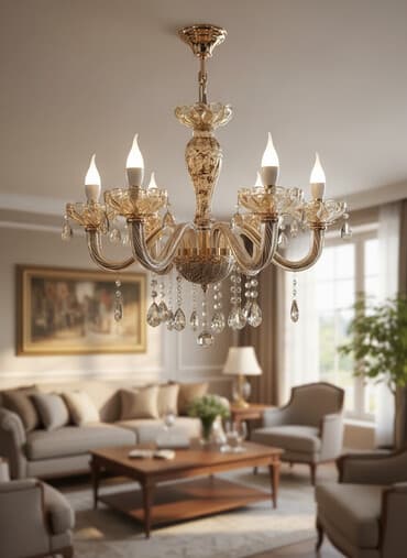 uşaq otağı üçün çılçıraq: Çılçıraq, 8 lampa — 2