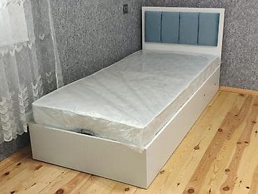 ag laminat: Yeni, Təknəfərlik çarpayı, Bazalı, Matras ilə, Siyirməsiz, Azərbaycan — 2