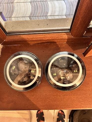 10 line lato: LED duman/far işıqları dəsti – 2 ədəd - Universal dairəvi korpus — 1