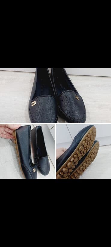 домашние женские тапочки балетки: Балетки, Размер: 39.5, цвет - Черный, Новый — 1