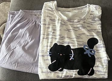 Gecəliklər: Qadın pijama dəsti(uzunqol model)

🆘Yenidir geyinilmeyib🆘 — 1