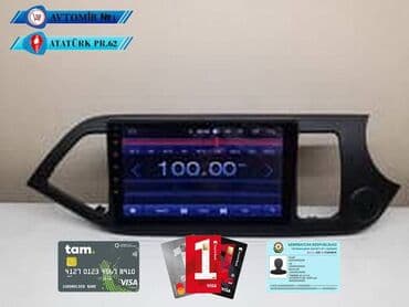 авто монитор: Kia picanro 2012 android monitor dvd-monitor ve android monitor hər — 1