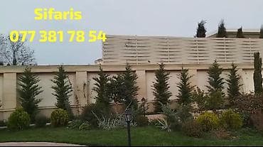 ucuz pərdə: Hasar üstü jalüz – həyət və villa hasarlarının üzərinə quraşdırılan — 2