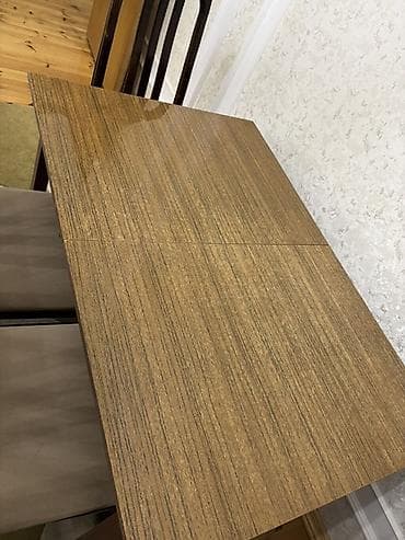 kuxna moykalari: Mətbəx üçün, Açılmayan, Dördbucaq masa, 4 stul — 5