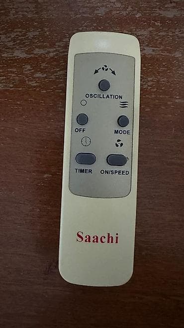 ventilator: Saachi brendi sərinkeş 2 ədəd. Pultla və düymələrnən idarə olunan — 5