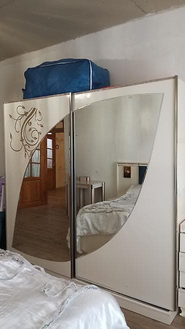Ev üçün mebel: 2 təknəfərlik çarpayı, Dolab, Komod, Termo, İşlənmiş — 7