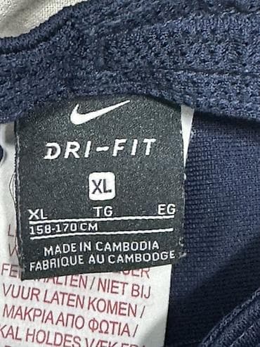 Bayram kostyumları: Nike Dri-FIT idman şalvarı - Model: Dri-FIT - Rəng: tünd göy — 3