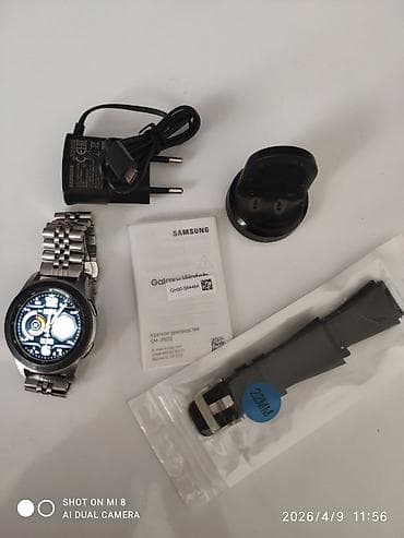 watch 4: Smart saat, Samsung, Suya davamlı, rəng - Gümüşü — 4